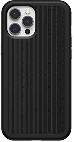 OtterBox 77-81834 for Apple iPhone 12 Pro Max, Cooling and Antimicrobial Gaming Max Grip Case - Squid Ink/Black