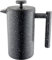 Café Olé CFD Cafetière, 350ml 1 Cup Double Walled Stainless Steel French Press Coffee Maker, Black Granite Finish, CFD-03BG
