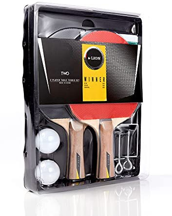 Lion TS-307 Tischtennis-Set für 2 Spieler