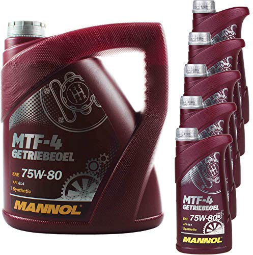 QR-PARTS 69989861 9 Liter Original MANNOL Getriebeöl MTF-4 Getriebeoel 75W-80 Gear Oil 11191855