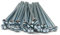 Jones DIY M3.5 Silver Electrical Socket Screws, 75mm, For Switches, Light Switch, Plug Sockets, 3.5mm x 75mm, (20)