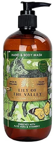 The English Soap Company Hand & Body Wash 500ml - (Lily Of The Valley)