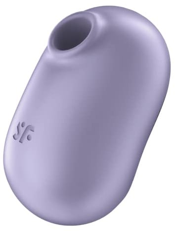 Satisfyer Pro To Go 2 Druckwellenvibrator | Kompakter Stimulator für Frauen | Doppel-Motoren | Körperfreundliches Silikon | Wiederaufladbar | Wasserdicht (IPX7) in lila | Sexspielzeug | Erotik