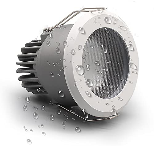 FAZRPIP Wasserdichtes LED-Downlight 7W 12W LED-Innenlampe LED-Einbaustrahler für Badezimmer, Küche, Toilette, wasserdichte Beleuchtung, Schallwand, Blendschutz, COB-Strahler