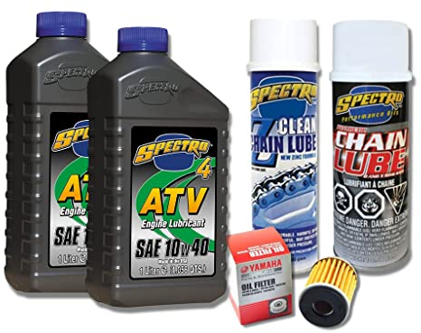 Spectro OL Ölwechsel Ölfilter Yamaha YFM 700 R Raptor Inspektionskit Service Kit 2