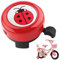 Fahrradklingel Kinder, Mädchen Jungen klingel Fahrrad Fahrradglocke Fahrrad Ring Glocke für Rennrad Mountainbike Kinderfahrräder (Rot)