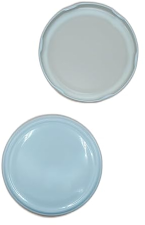 OPIROS Capsule Twist Off Per Barattoli In Vetro Coperchi Per Vasi Vasetti Conserve Marmellate Passate Pomodoro Confetture Casalinghe (Diametro mm.100, Bianchi - Pezzi 5)
