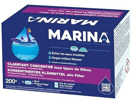 Marina - Clarifiant concentré Floculant Universel Pastilles 200g