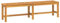 vidaXL Gartenbank, Sitzbank Fischgräten-Design, Holzbank für Garten Terrasse, Gartenmöbel Parkbank Bank Holzrahmen, 150cm Massivholz Akazie