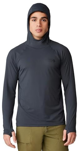Mountain Hardwear Herren Crater Lake Hoody, Dark Storm, XL