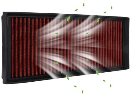 Filtro De Aire K&N Limpiador De Filtro De Aire Lavable Y Reutilizable De Alto Caudal, Reemplazo Para A3 Q3 Tt, Medios De Filtro Avanzados, Larga Vida Útil, Bajo Mantenimiento