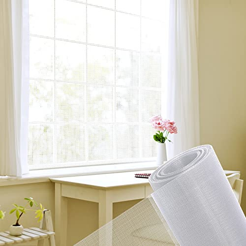 Tissu Moustiquaire au Mètre 200x750cm, Filet Moustiquaire Anti-Insectes Anti-Moustiques Tissu Moustiquaire au Metre Grande Largeur pour Chat Fenêtre, Blanc