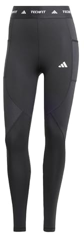 adidas Women's Techfit Cold.RDY Full-Length Leggings Black L