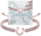 Miss Lovie Hufeisen Schmuck Silber 925 Armband Ohrringe Kette Mädchen pferd Mädchen Geschenk (Armband Silber 925 Rosegold)