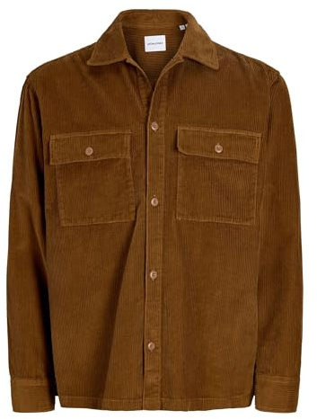 JACK & JONES Men's Jjeperfect Corduroy Overshirt Ls Sn