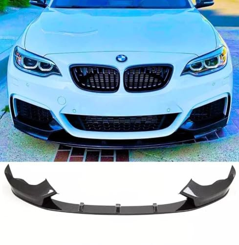 For Auto Perfectionists UK Front Spoiler Compatible With BMW 2 Series F22 F23 M Sport 2013-2021 ABS Carbon Fibre