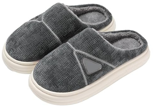 Generico Sandali Donna Pianta Larga Pantofole Casual, Scarpe Basse, Sandali Sandali Gomma (Grey, 42)