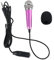 Micrófono pequeño para grabación de video, micrófono pequeño Asmr para teléfono, micrófono vocal portátil, micrófono de vlogging, amplificador de altavoz para cantar y podcasting