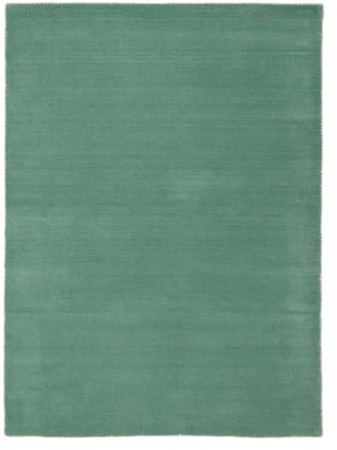 carpetfine handgefertigter Wollteppich Gabbeh Lola Türkis 200x250 cm Weich, Hochwertig, Zeitlos | Reine Schurwolle für Gemütlichkeit & Eleganz im Wohn- und Schlafzimmer