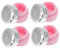 LIFKOME Bouteilles Pour Vernis à Ongles Contenants Vides Pour Gel UV Pots Cosmétiques DIY Pour Oculaire Et Manucure