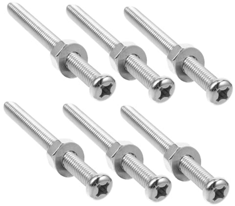 VICASKY 6pcs Swimming Pool Ladder Hardware Pool Ladder Screw Decorative Fixing Bolts for above Ground