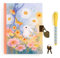 Djeco Geheimes Kinder Tagebuch Kendra mit UV-Stift & Schloss | 88 Seiten | Unsichtbare Tinte | FSC Papier | Glitzercover | Mädchen Geschenk ab 8 Jahre