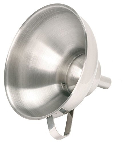 Norpro Stainless Steel 2 Piece Funnel w/ Removable Spout For Jars & Bottles, 255