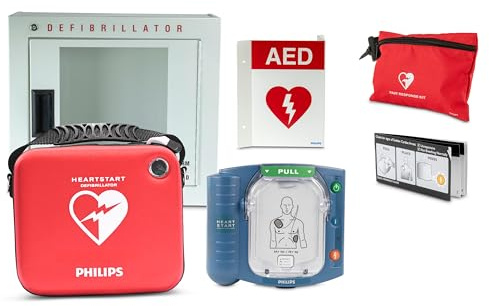 HeartStart Philips OnSite AED Defibrillator, Business Package M5066A-C02BPB