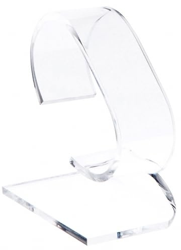 Plymor Clear Acrylic Watch Display Stand, 1.75 W x 3 D x 3.75 H