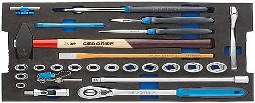 GEDORE 1100 CT2-01 Sortiment Handwerker in 2/2 L-BOXX 136 Modul, 26-TLG