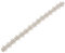 ULAPAN - Fascia da sposa sottile con strass per il matrimonio, cintura con diamanti, Applique solo (senza nastro)., Taglia unica