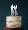 Cake Topper, Tortenstecker, Tortenfigur Acryl, Tortenständer Etagere Hochzeit Hochzeitstorte (Silber (verspiegelt einseitig)) Art.Nr. 5304