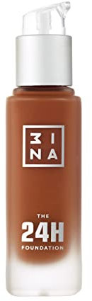 3INA MAKEUP - The 24H Foundation 669 - Mittel braun Foundation mit Unterton Neutral/Rosa - Foundation Hauttonanpassend - 24H Langlebige Formel Wasserdichte Foundation - Vegan - Cruelty Free