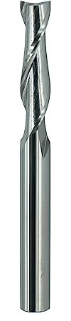 Spiral CNC Router Bit Up Cut 1/4 inch Shank Solide Carbide End Mill for Wood Carving Engraving