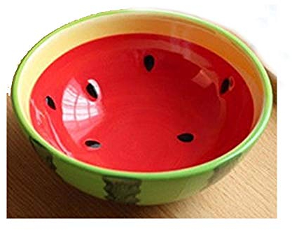 cuencos de cerámica para frutas y melón (sandía, tazón)