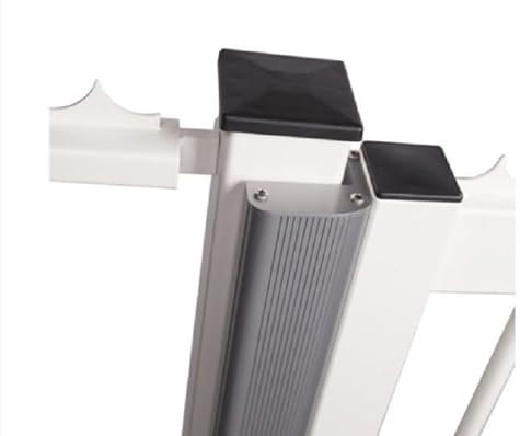 Bandeau de finition ARGENT pour ventouses MAG-UNIT 2500 / PROFIL EN ALU DE 2M - LOCINOX -