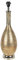 Clayre & Eef Lampenfuss Lampensockel Tischlampe bunt Glas 18 x 18 x 67 cm 6LMP718
