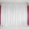 White Backdrop Curtain 20x10ft Wedding Party Photography Background White Ice Silk large Backdrop Curtain Decoration for Studio,Birthday,Baby Shower,Prom,Event Parties