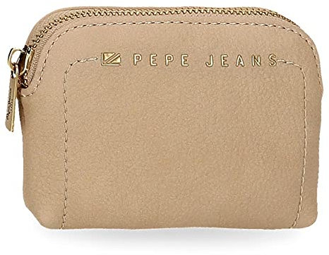 Pepe Jeans Diane Beige Portefeuille 12x8x2 cm Cuir synthétique