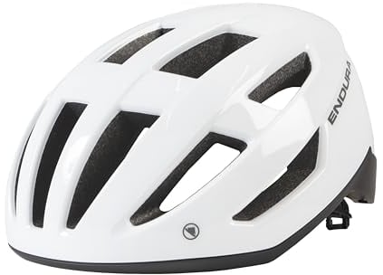 Endura Unisex Erwachsene Xtract MIPS® Helm | Geformte Konstruktion | Rennrad | Atmungsaktiv | Verstellbar Helm, Weiß, M-L
