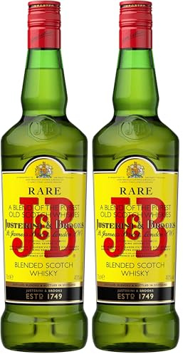 J&B Rare Whisky Escocés, 700ml (Paquete de 2)