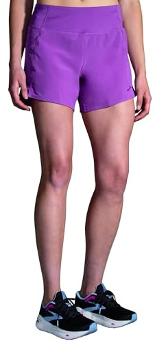 BROOKS 221465516 Chaser 5 Short Shorts Damen Washed Plum Größe 30