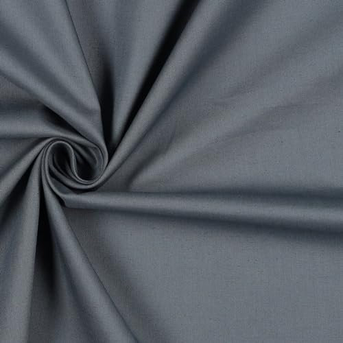 VmG-Store Baumwollstoff Uni 100% Baumwolle Oeko-Tex Meterware ab 50cm über 80 Farben zur Auswahl (091 I Ocean Green, 200 x 148cm)