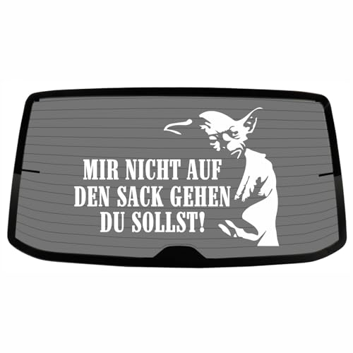 Spaß Kostet Aufkleber Mir Nicht auf den Sack gehen du sollst Wetterfest Sticker außen PVC