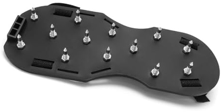 CENPEK Nail Shoes - Used As Lawn Aerator Or Screed Shoes - Lawn Scarifier Nail Shoes - Scarifier Nail Shoes - (Black)