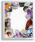 Bilderrahmen Opal A | 22x28 cm | Chrom Optik | entspiegeltes Kunstglas Antireflex | Poster Puzzle Kalligrafien Drucke