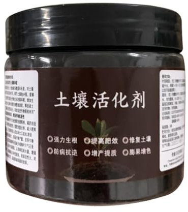 Attivatore del suolo per piante | Soluzione per l'attivazione del suolo | Ammorbidente per terreno, Stimolante della crescita delle radici, Additivo per terreno multiuso da 3,53 once Migliora la resis