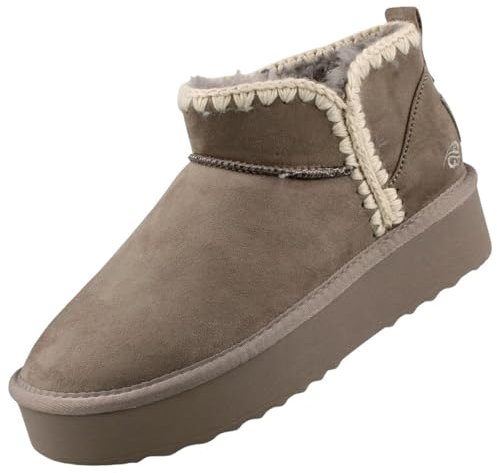 Dockers by Gerli Damen Boots Grau EU 42