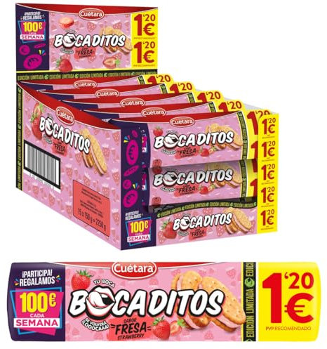 Galletas Bocaditos de Fresa – Delicias Crujientes con Relleno de Fresa