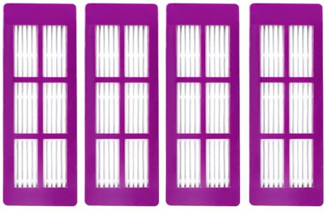 Heykewi 4 Filtros HEPA para Eureka J15 Ultra / J15 Pro Ultra Robot Aspirador Accesorios de repuesto